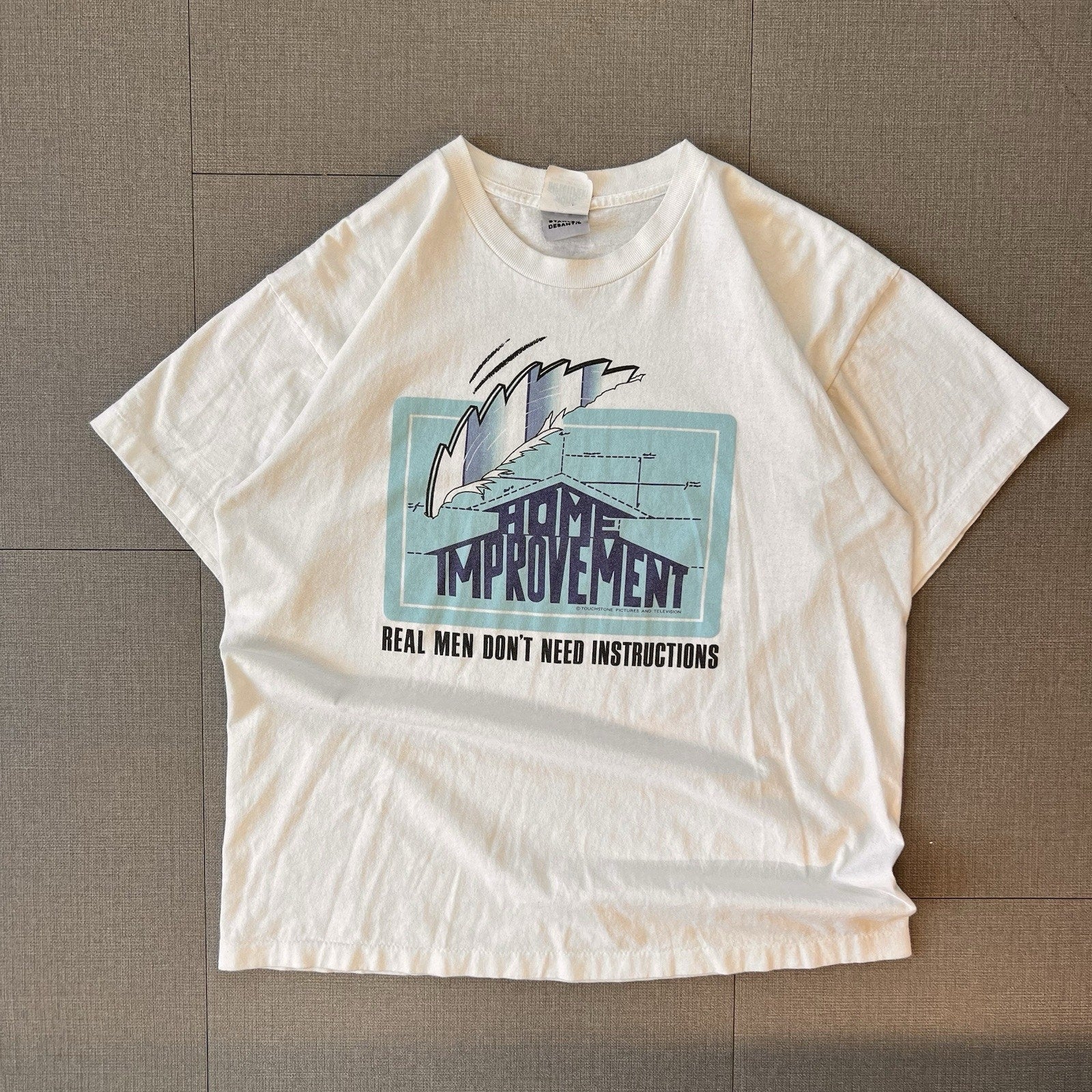 Vintage 90s “Home Improvement” Single Stitch Tv Show Promo Shirt/ Sz: XL
