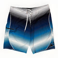 O'Neill Hyperfreak Sz.36 Tie Dye Board Shorts, Blue, Black, White