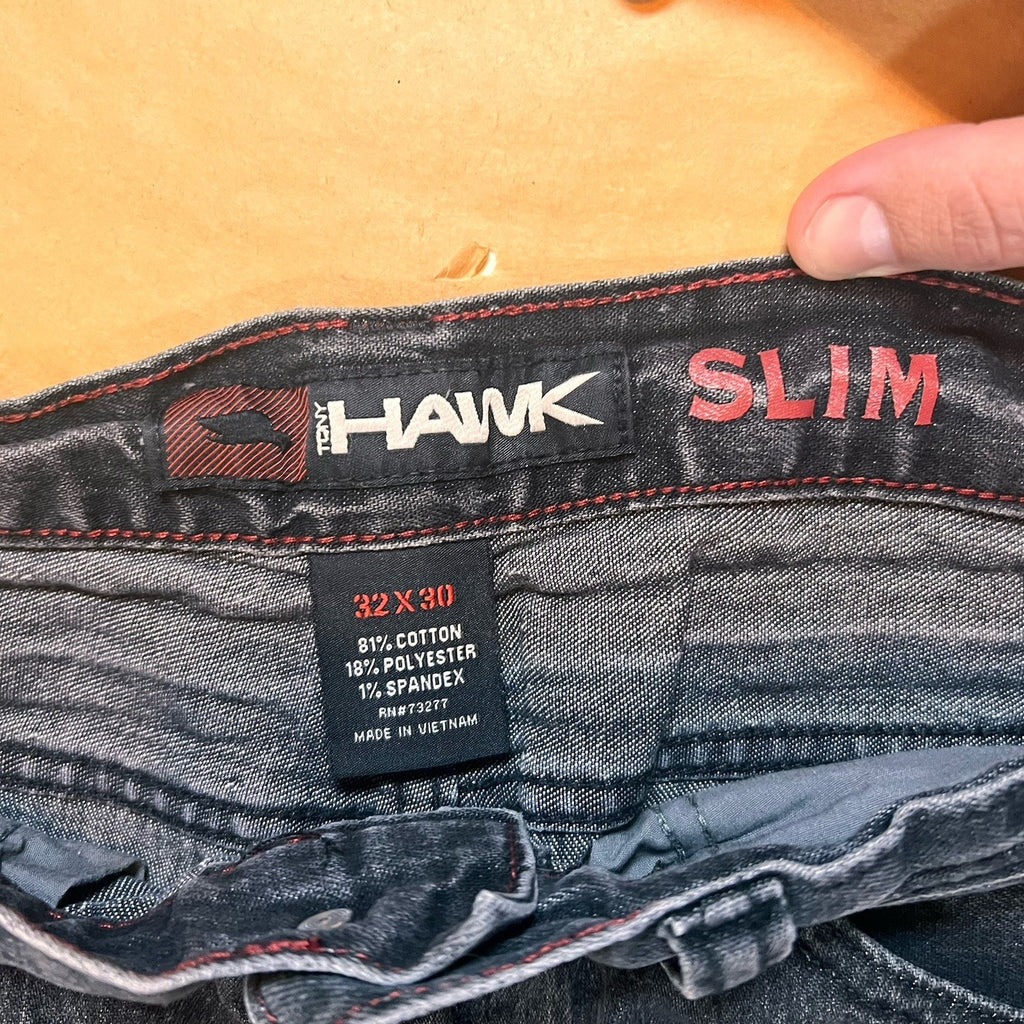 Tony Hawk Jeans Straight Blue Mens Size 32x32 Vintage Skateboard Wear Y2K