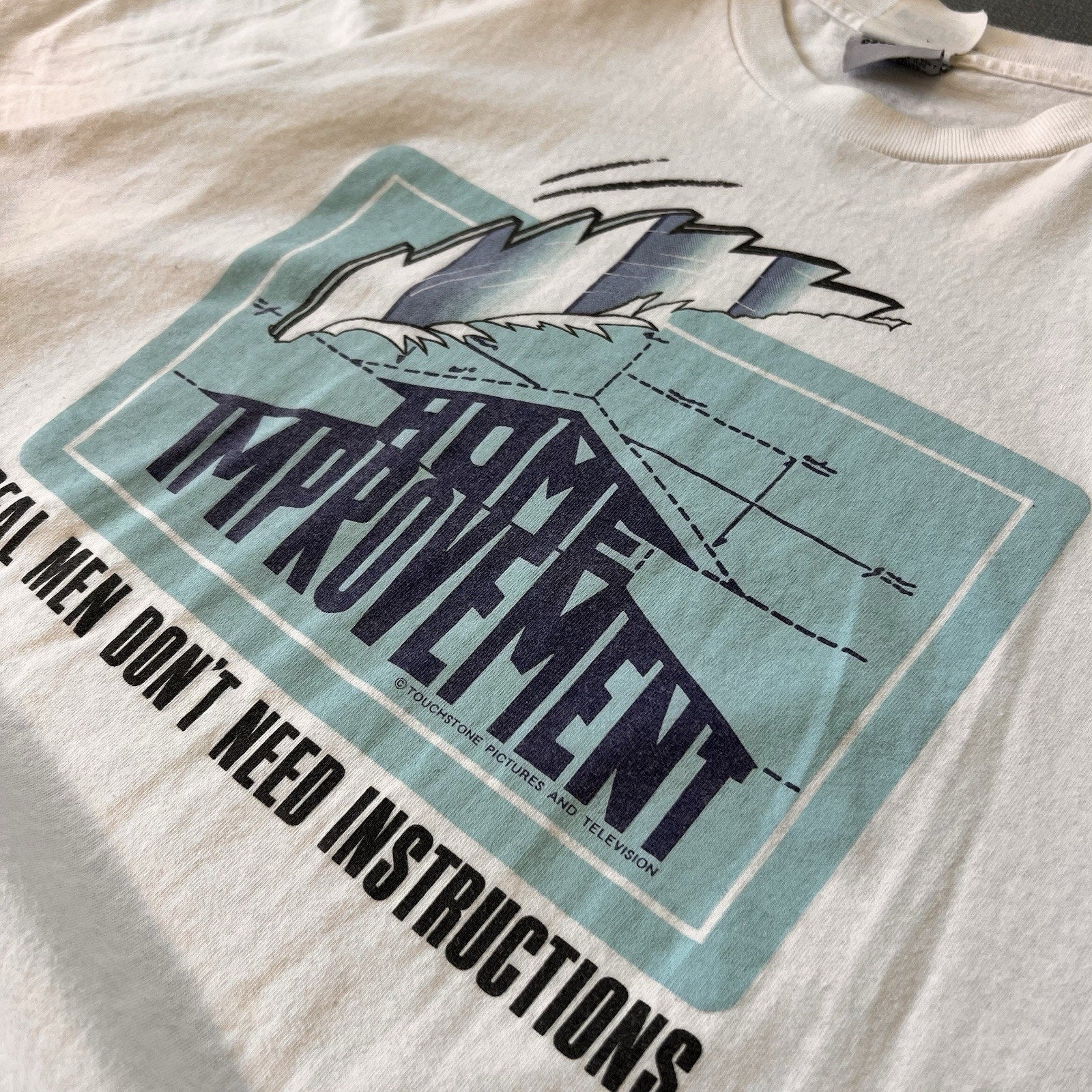 Vintage 90s “Home Improvement” Single Stitch Tv Show Promo Shirt/ Sz: XL