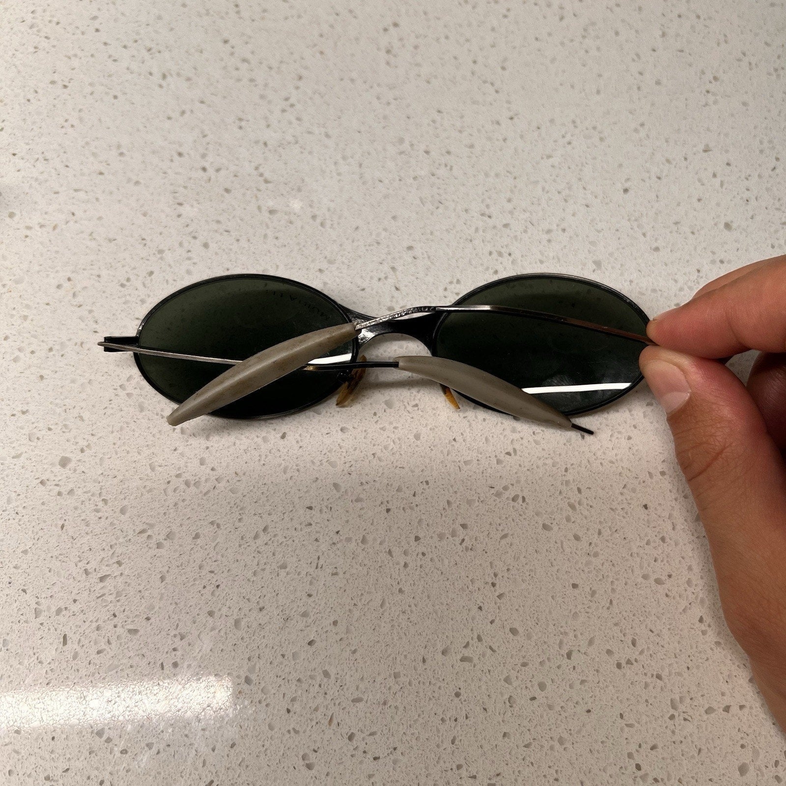 OAKLEY VINTAGE RARE E WIRE TITANIUM SUNGLASSES FRAMES 1990S