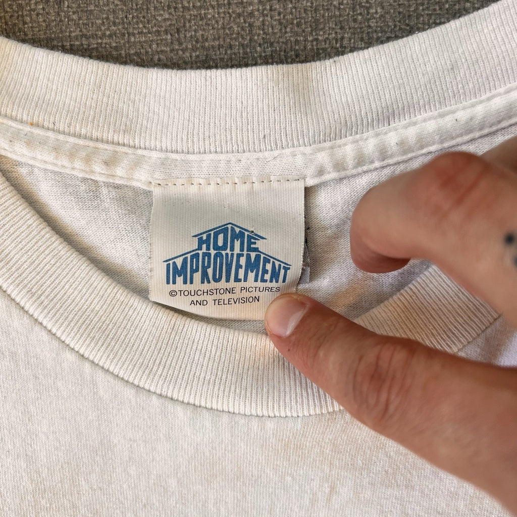Vintage 90s “Home Improvement” Single Stitch Tv Show Promo Shirt/ Sz: XL