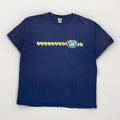 Vintage Hanes T Shirt Men's XL Blue Hang Loose Hawaii Surfing Pre Shrunk